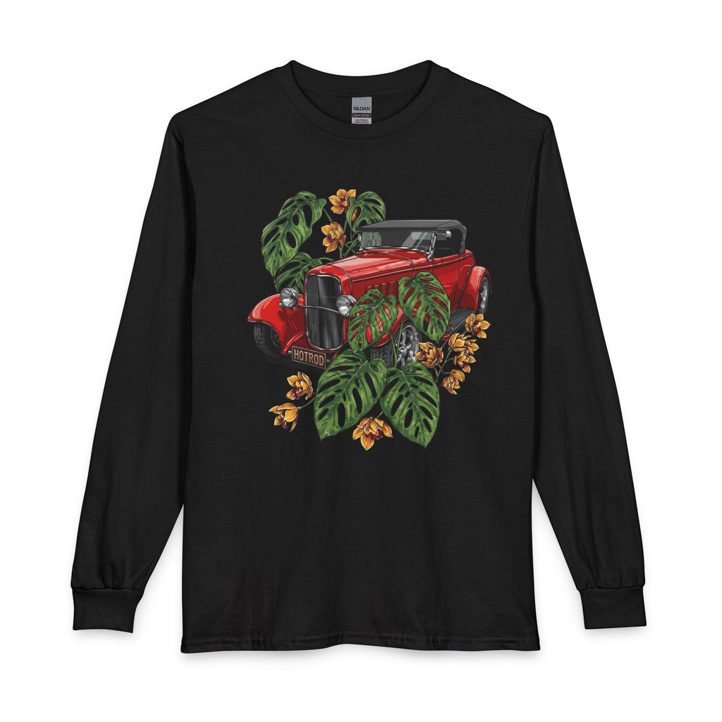 Vintage Roadster Floral Long Sleeve Tee