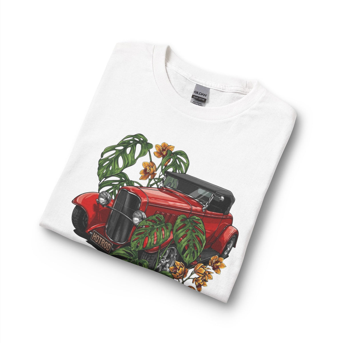 Vintage Roadster Floral Long Sleeve Tee