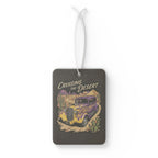 Vintage Hot Rod Car Air Freshener — "Cruising the Desert" Retro Auto Scent