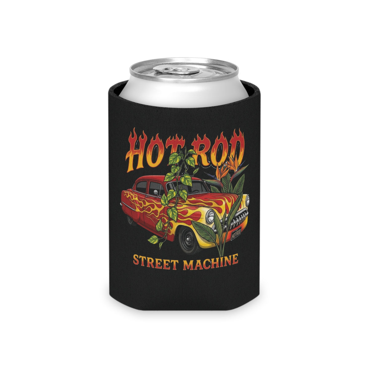 Hot Rod Street Machine Can Cooler