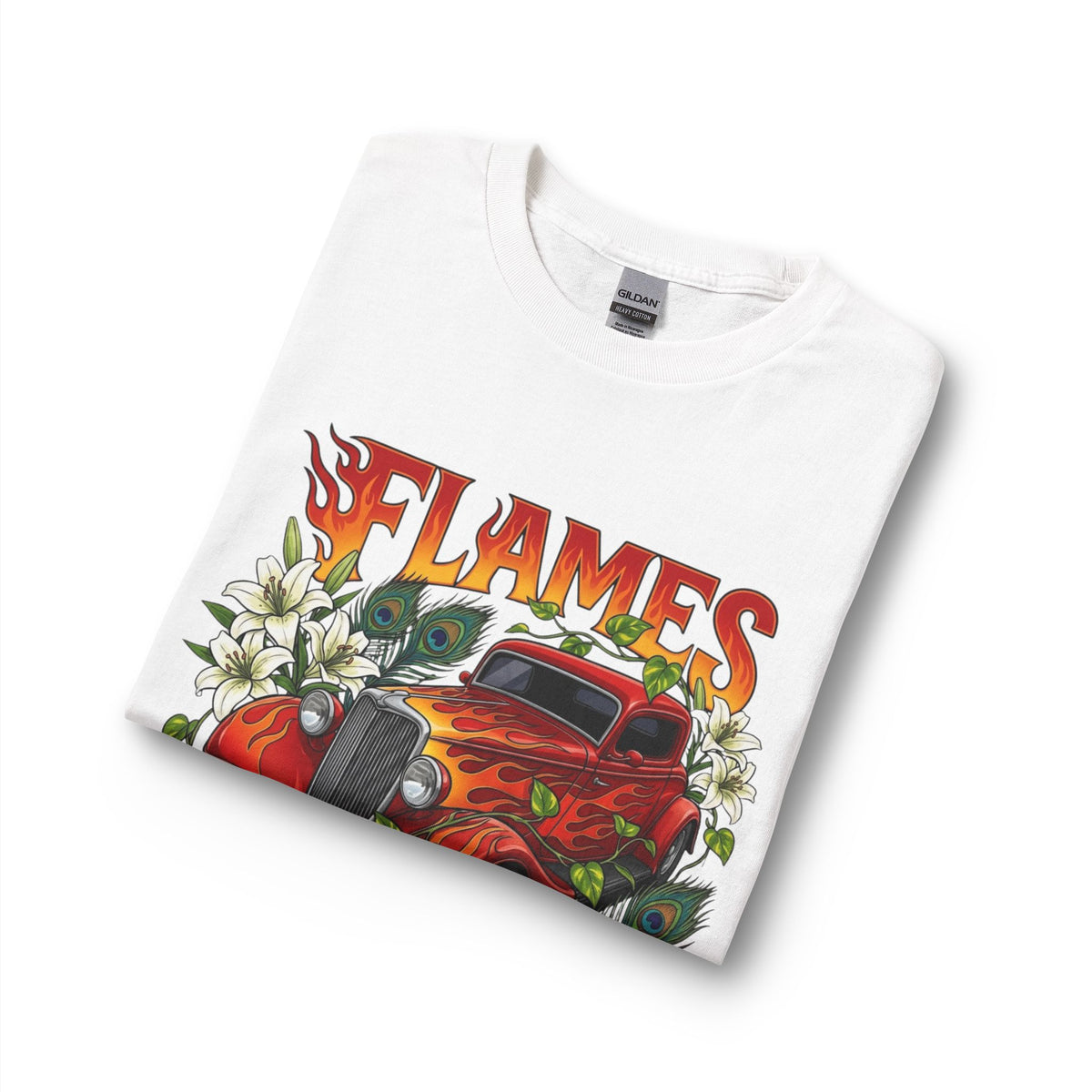 Flames Classic Hot Rod Long Sleeve Tee