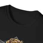 Vintage Botanical Car T-Shirt – Classic Retro Automobile Graphic Tee Bronze