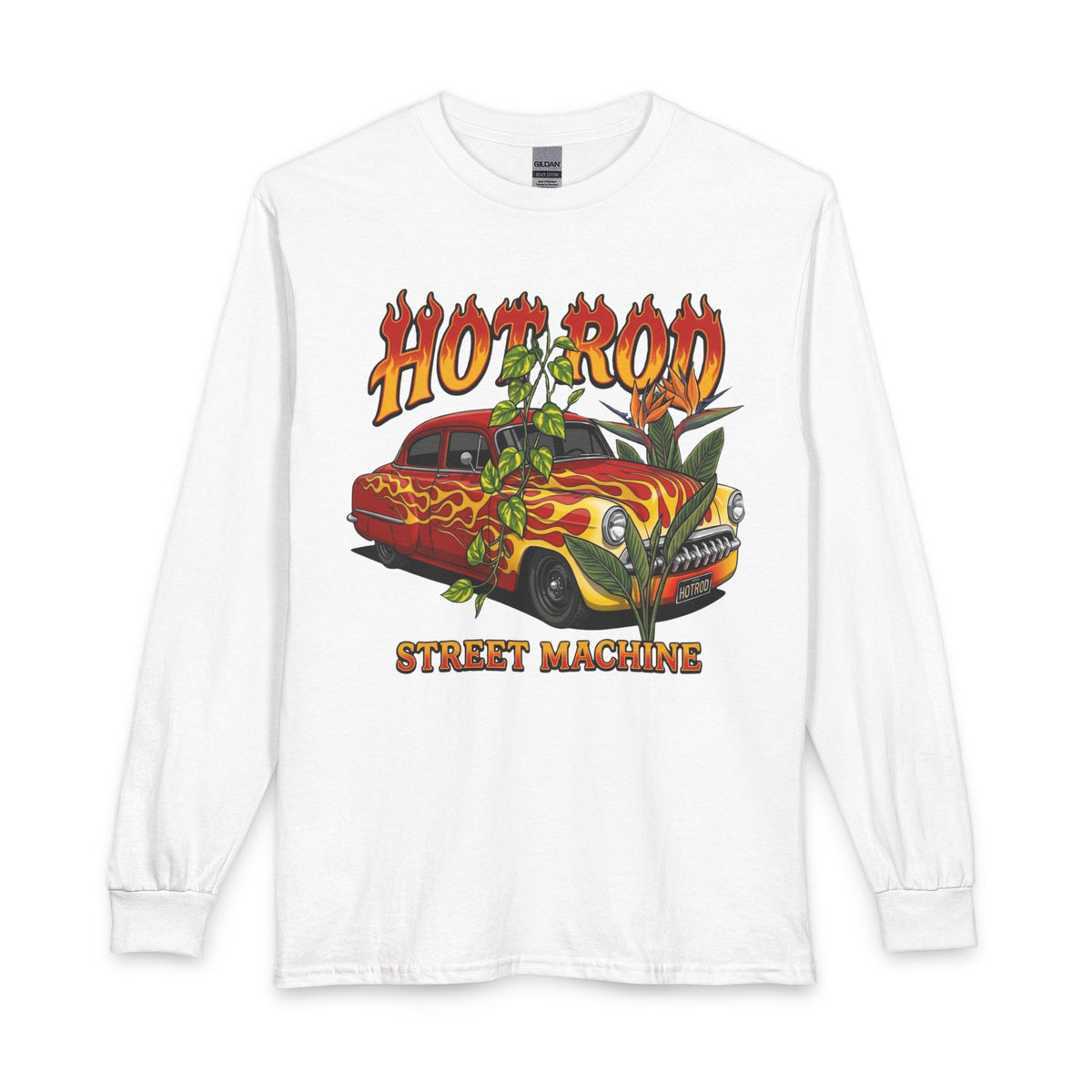 Hot Rod Street Machine Long Sleeve Tee