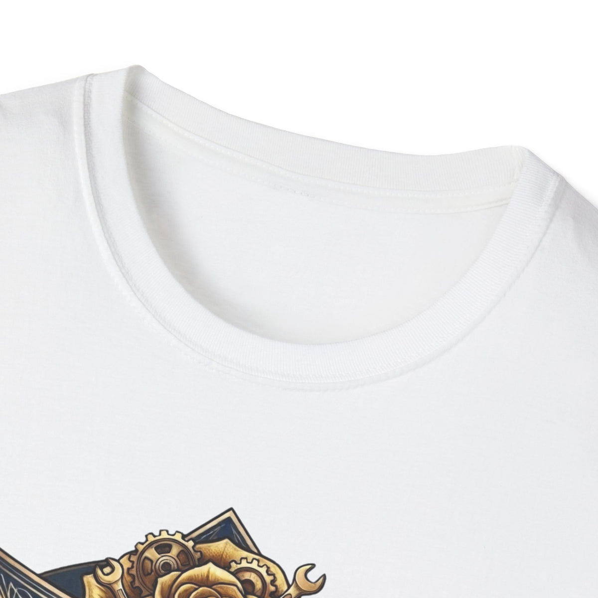 Vintage Botanical Car T-Shirt – Classic Retro Automobile Graphic Tee Bronze
