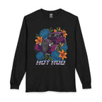 Hot Rod Long Sleeve Tee — 'Hot Rod Summer Cruising' Classic Car Floral Graphic