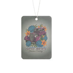 Vintage Truck Car Air Freshener — Retro Hot Rod Floral Design