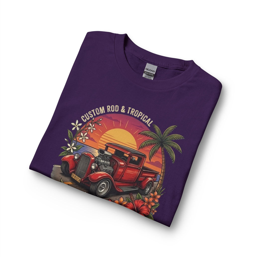 Coastal Cruise Vintage Car Long Sleeve Tee