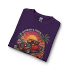 Coastal Cruise Vintage Car Long Sleeve Tee