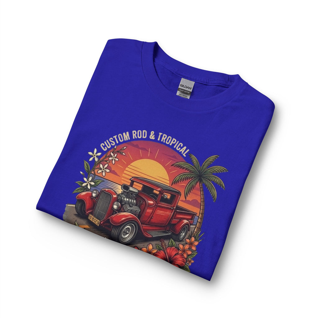 Coastal Cruise Vintage Car Long Sleeve Tee