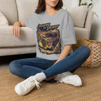Cruising the Desert Vintage Car T-Shirt with cactus botanicals
